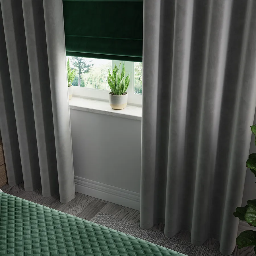 Zasłona gotowa na przelotkach VELVI