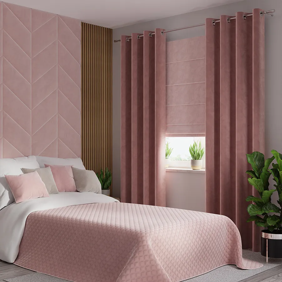 Zasłona gotowa na przelotkach VELVI