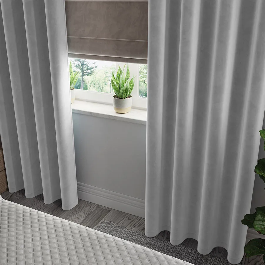 Zasłona gotowa na przelotkach VELVI