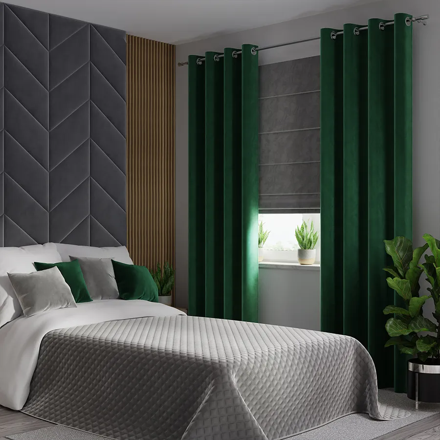 Zasłona gotowa na przelotkach VELVI