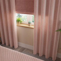 Zasłona gotowa na przelotkach VELVI