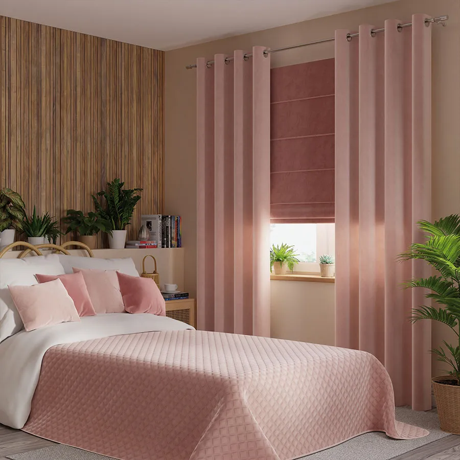 Zasłona gotowa na przelotkach VELVI