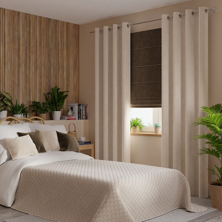 Zasłona gotowa na przelotkach VELVI