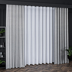 Woal gładki z ołowianką WOALIA Woal gładki z ołowianką WOALIA