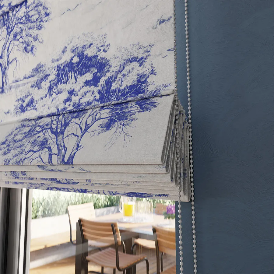 Tkanina dekoracyjna na podkładzie milas SILVANA