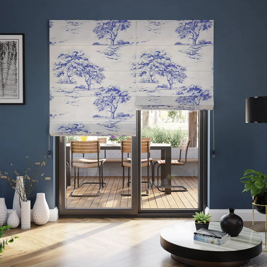 Tkanina dekoracyjna na podkładzie milas SILVANA