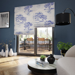 Tkanina dekoracyjna na podkładzie milas SILVANA