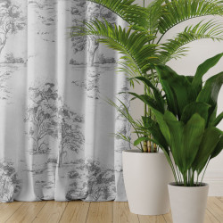 Tkanina dekoracyjna na podkładzie milas SILVANA