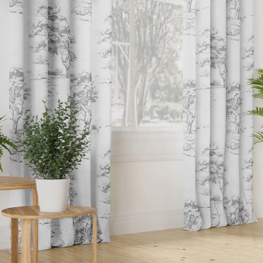 Tkanina dekoracyjna na podkładzie milas SILVANA