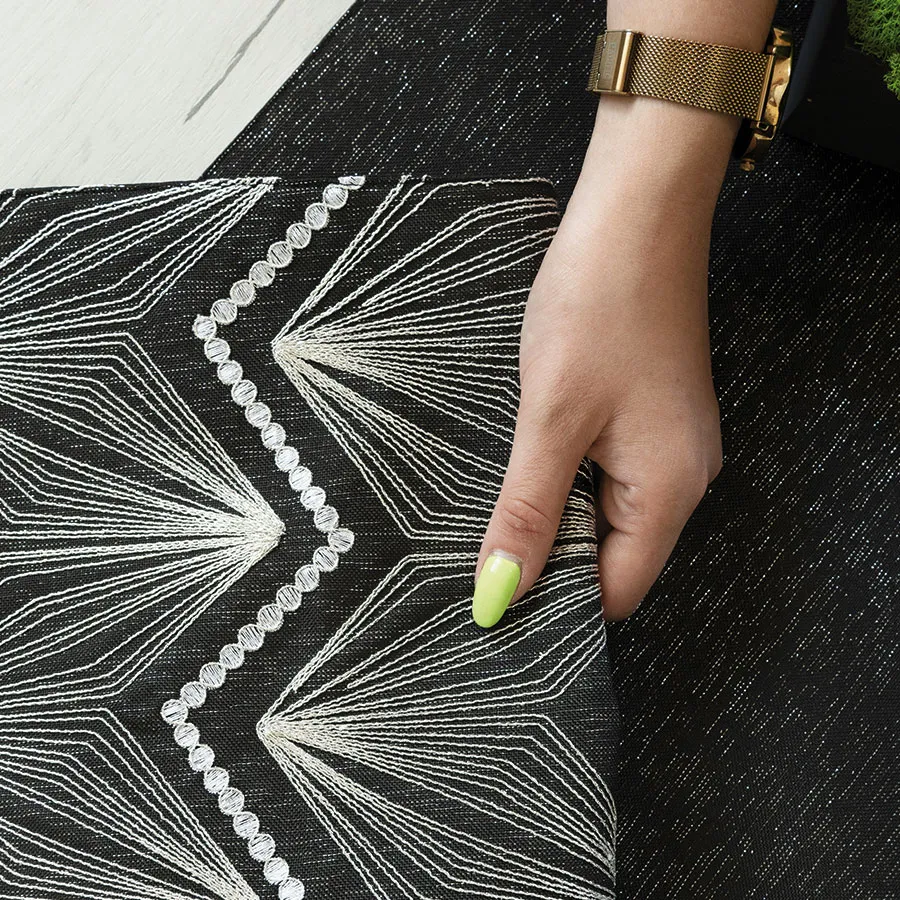 Bieżnik dekoracyjny BŁYSZCZĄCA NOC