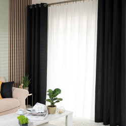 Zasłona gotowa na przelotkach JODEŁKA Zasłona gotowa na przelotkach JODEŁKA