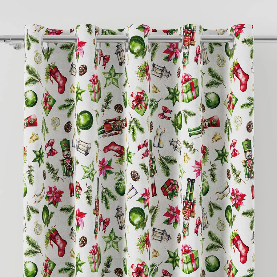 Tkanina dekoracyjna wodoodporna DZIADKI DO ORZECHÓW MIX