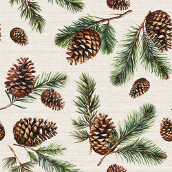 Tkanina dekoracyjna wodoodporna SZYSZKI Tkanina dekoracyjna wodoodporna SZYSZKI