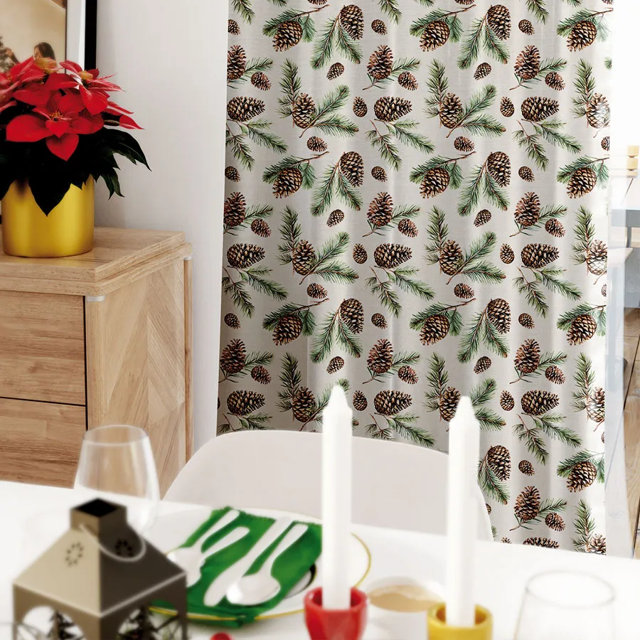 Tkanina dekoracyjna wodoodporna SZYSZKI