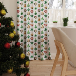 Tkanina dekoracyjna wodoodporna WISZĄCE BOMBKI