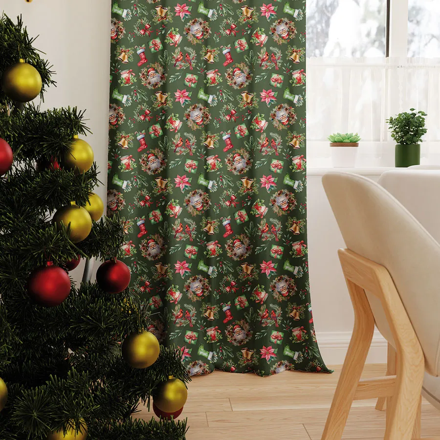 Tkanina dekoracyjna wodoodporna ŚWIĄTECZNY MIX