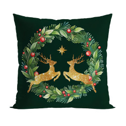 Poduszka z wypełnieniem silikonowym ZŁOTE JELONKI