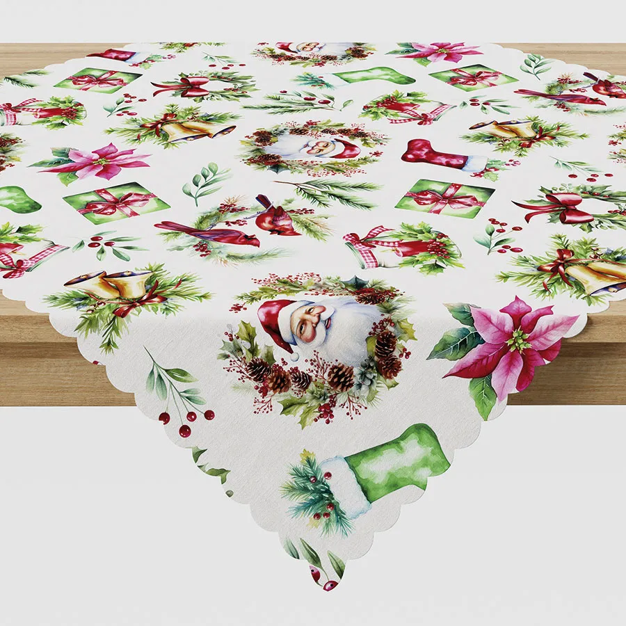 Obrus dekoracyjny wodoodporny ŚWIĄTECZNY MIX