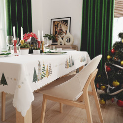 Obrus wodoodporny PASTELOWE CHOINKI