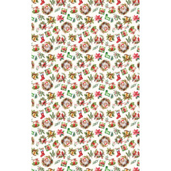 Obrus dekoracyjny wodoodporny ŚWIĄTECZNY MIX