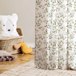 Tkanina dekoracyjna wodoodporna POZIOMKI Tkanina dekoracyjna wodoodporna POZIOMKI