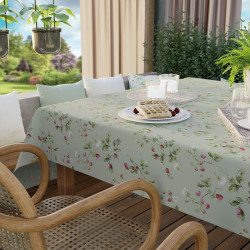 Tkanina dekoracyjna wodoodporna POZIOMKI Tkanina dekoracyjna wodoodporna POZIOMKI