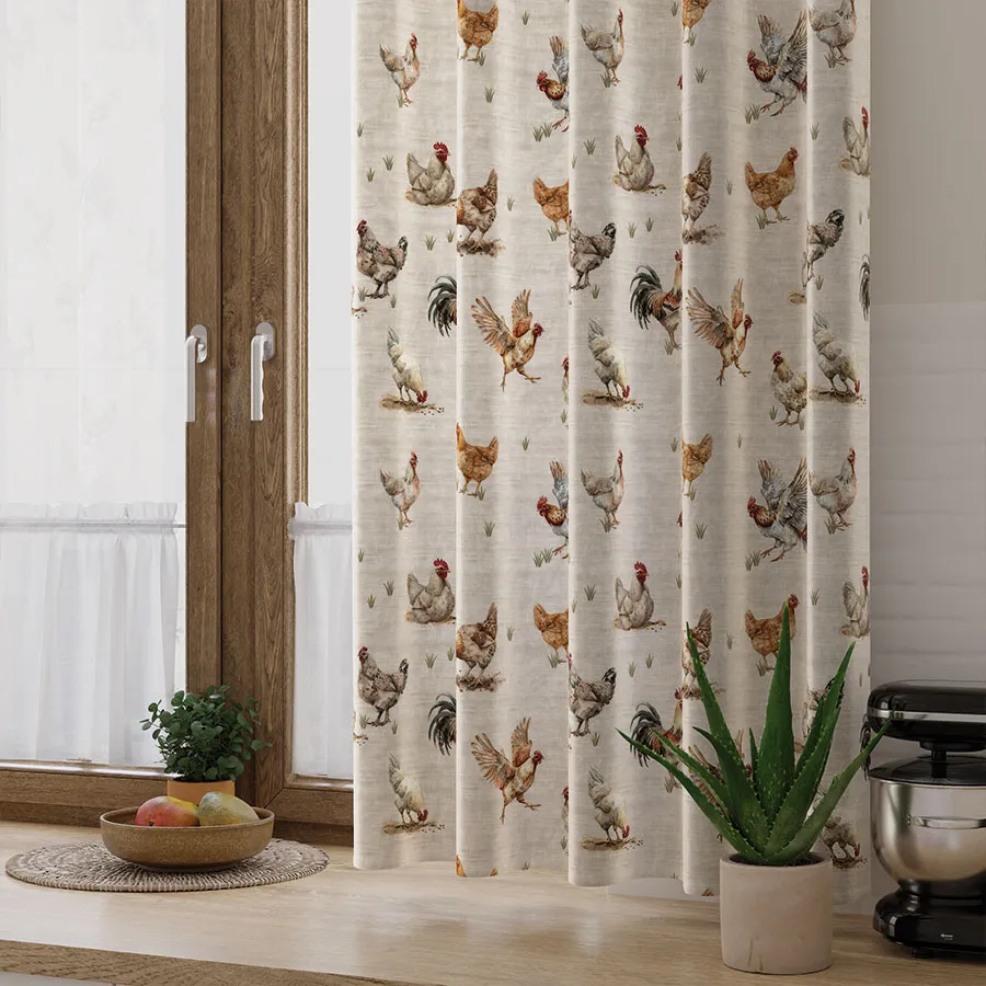 Tkanina dekoracyjna KURY