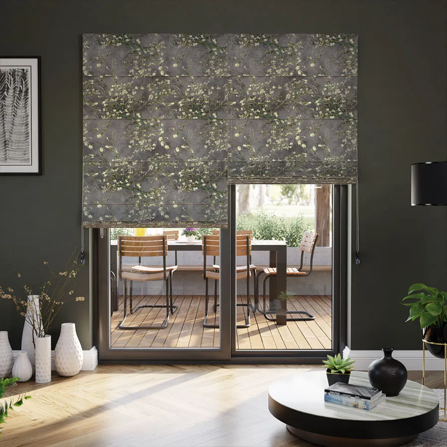 Tkanina dekoracyjna KWITNĄCY MIGDAŁOWIEC