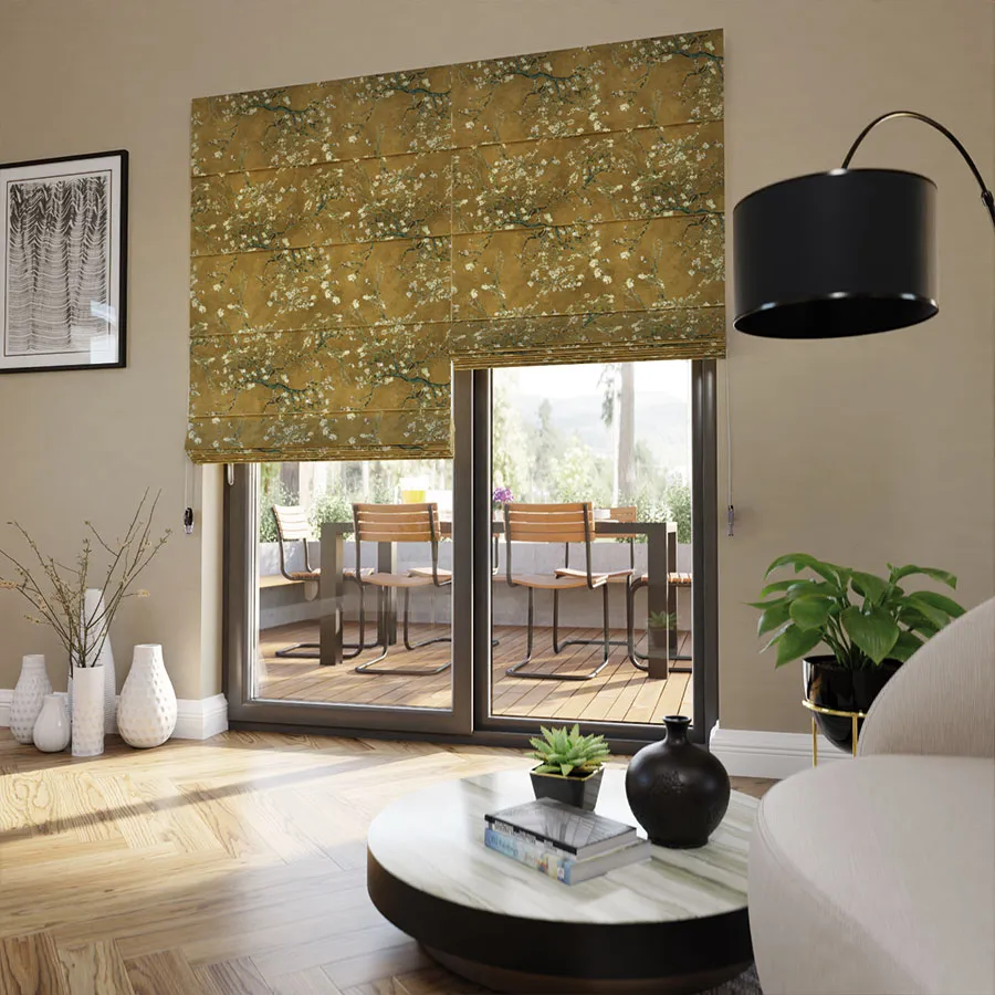 Tkanina dekoracyjna KWITNĄCY MIGDAŁOWIEC