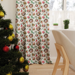 Tkanina dekoracyjna wodoodporna ŚWIĄTECZNY MIX