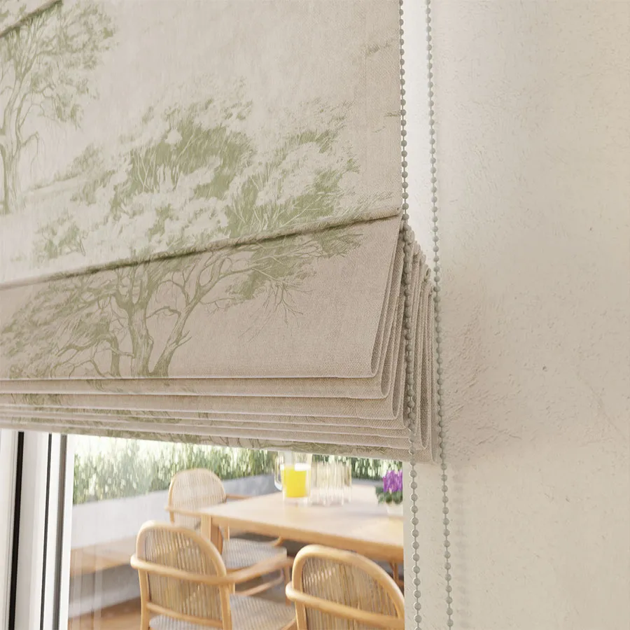 Tkanina dekoracyjna na podkładzie milas SILVANA