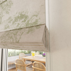 Tkanina dekoracyjna na podkładzie milas SILVANA