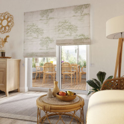 Tkanina dekoracyjna na podkładzie milas SILVANA