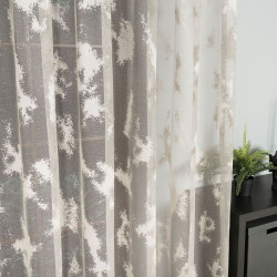 Firanka żakardowa z ołowianką 022601 Firanka żakardowa z ołowianką 022601