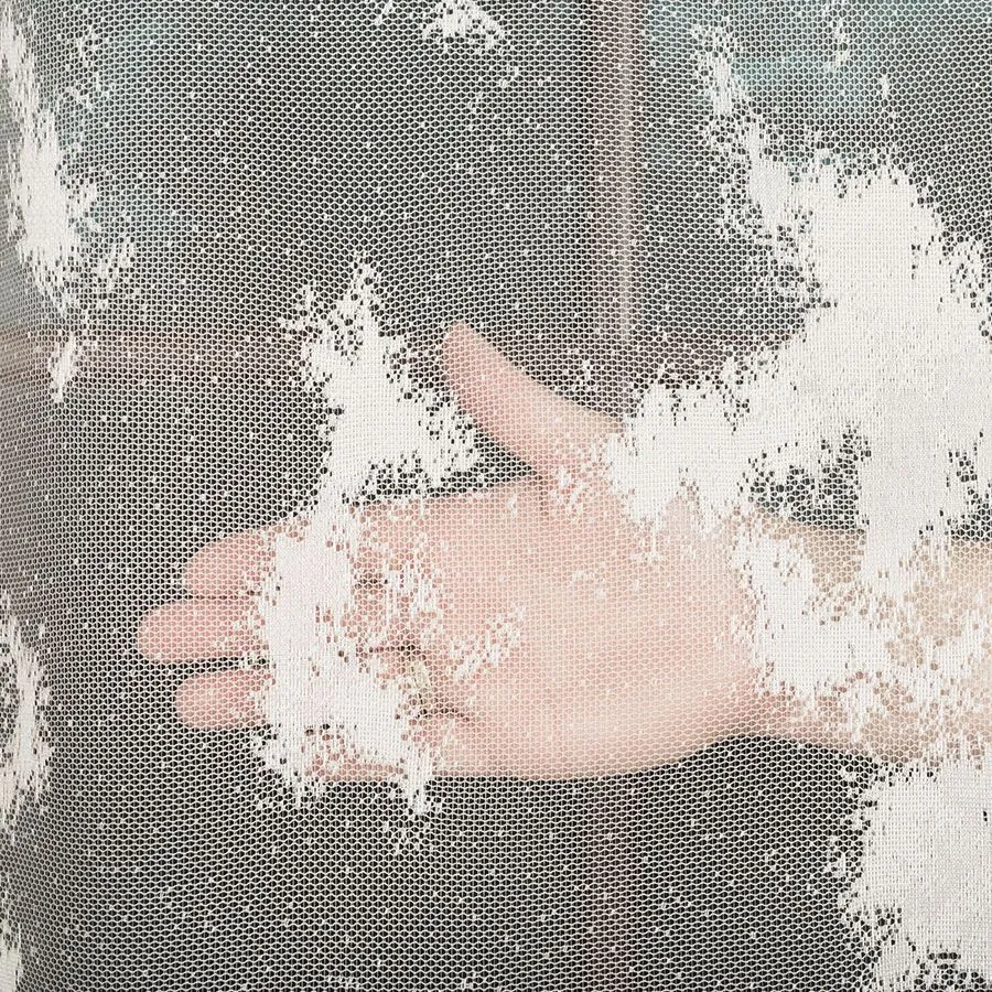 Firanka żakardowa z ołowianką 022601