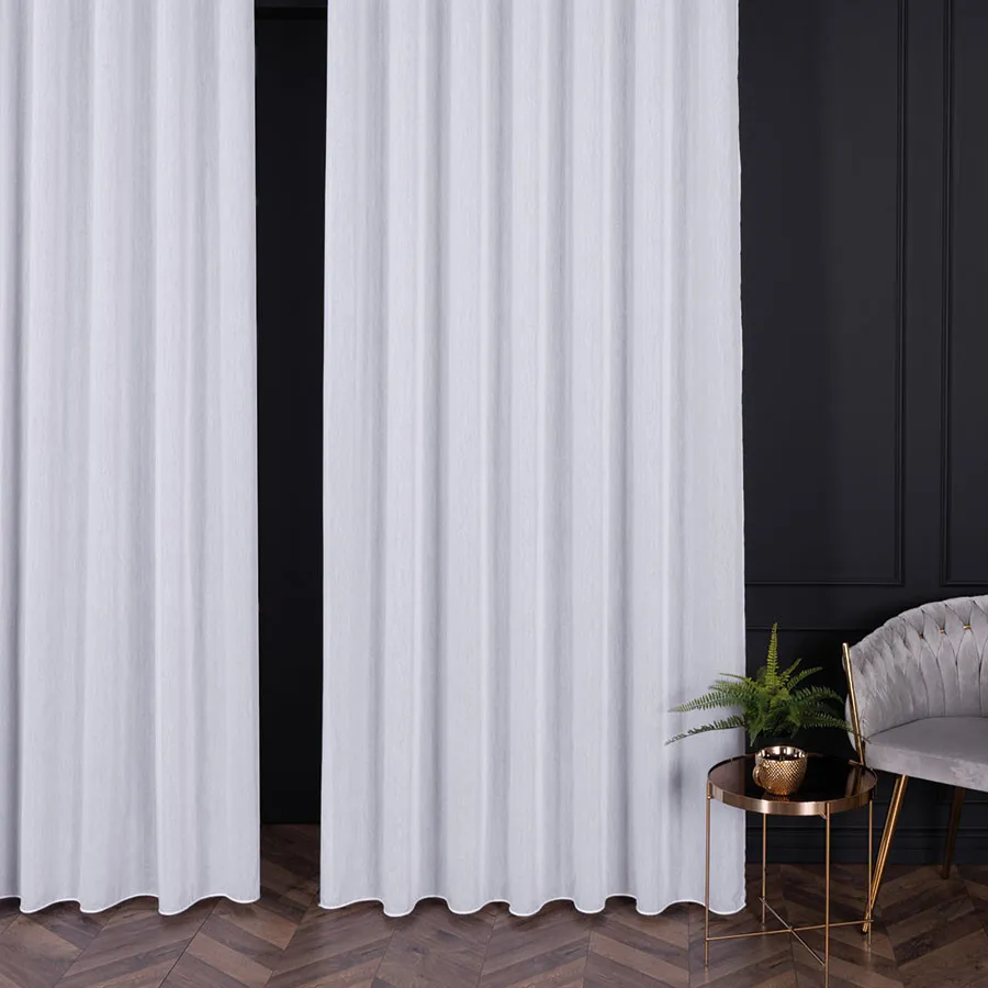 Firanka gładka z ołowianką 001072