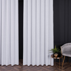 Firanka gładka z ołowianką 001072