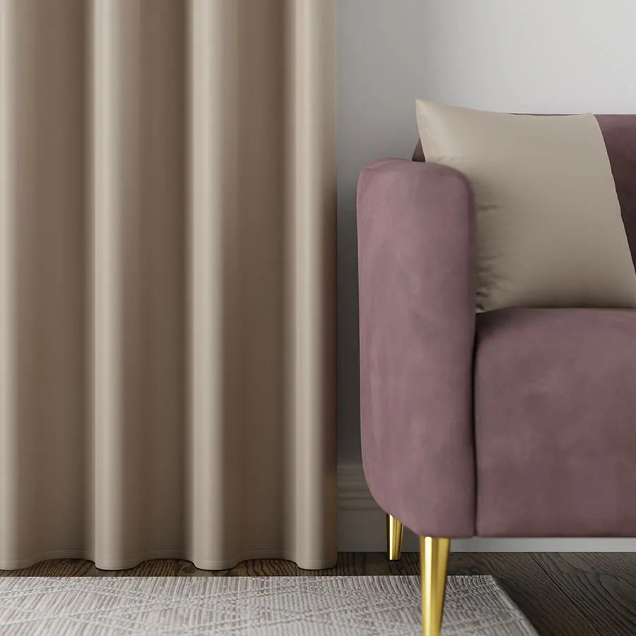 Zasłona gotowa typu blackout na przelotkach TD0015