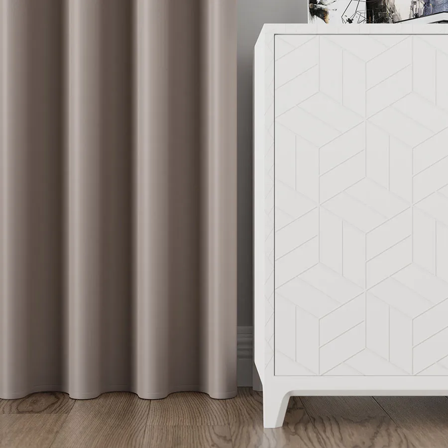 Zasłona gotowa typu blackout na przelotkach TD0015