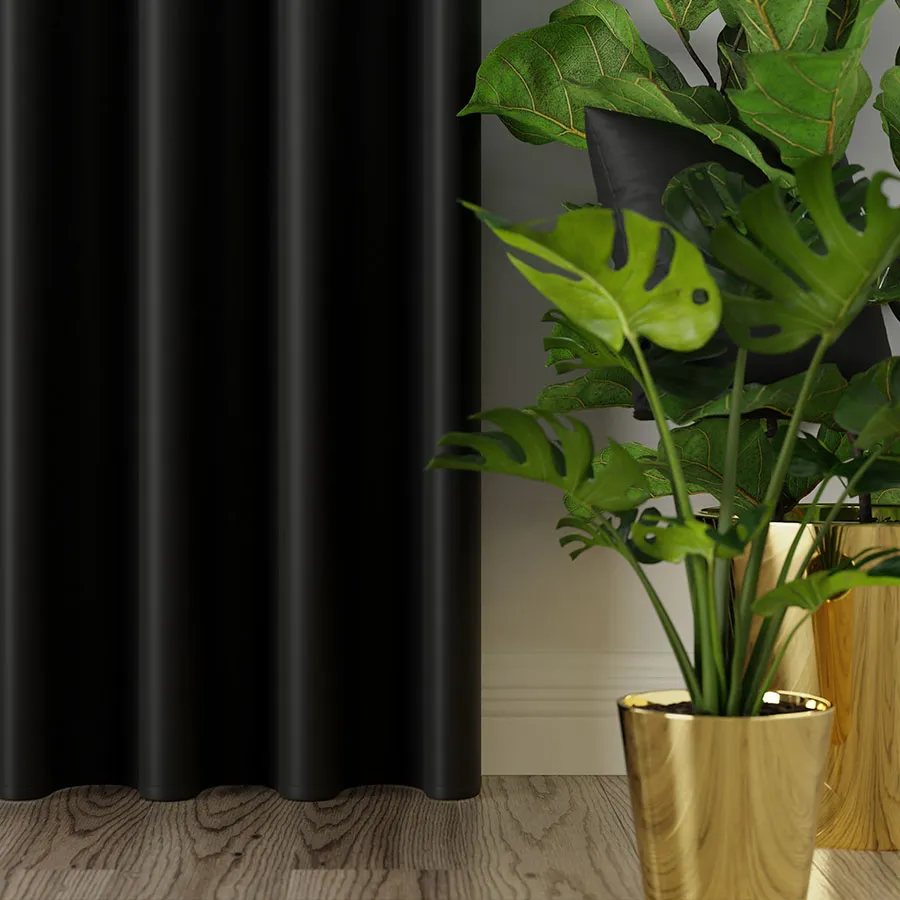 Zasłona gotowa typu blackout na przelotkach TD0015