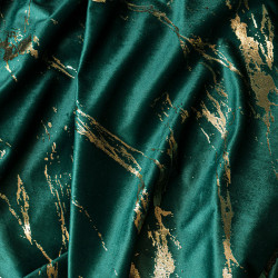 Tkanina dekoracyjna ze złotym nadrukiem MARMA VELVI Tkanina dekoracyjna ze złotym nadrukiem MARMA VELVI