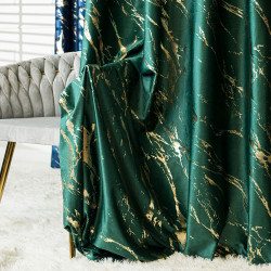 Tkanina dekoracyjna ze złotym nadrukiem MARMA VELVI Tkanina dekoracyjna ze złotym nadrukiem MARMA VELVI
