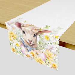 Bieżnik wodoodporny BARANEK W KWIATACH