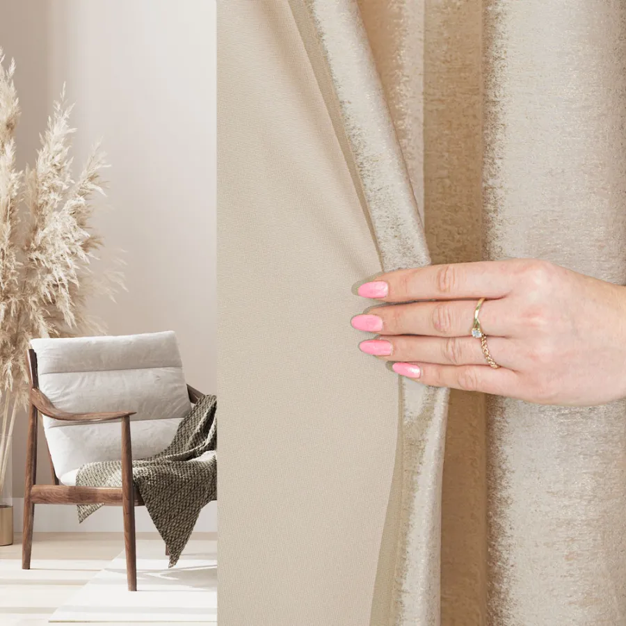 Zasłona gotowa na przelotkach ELEONORA