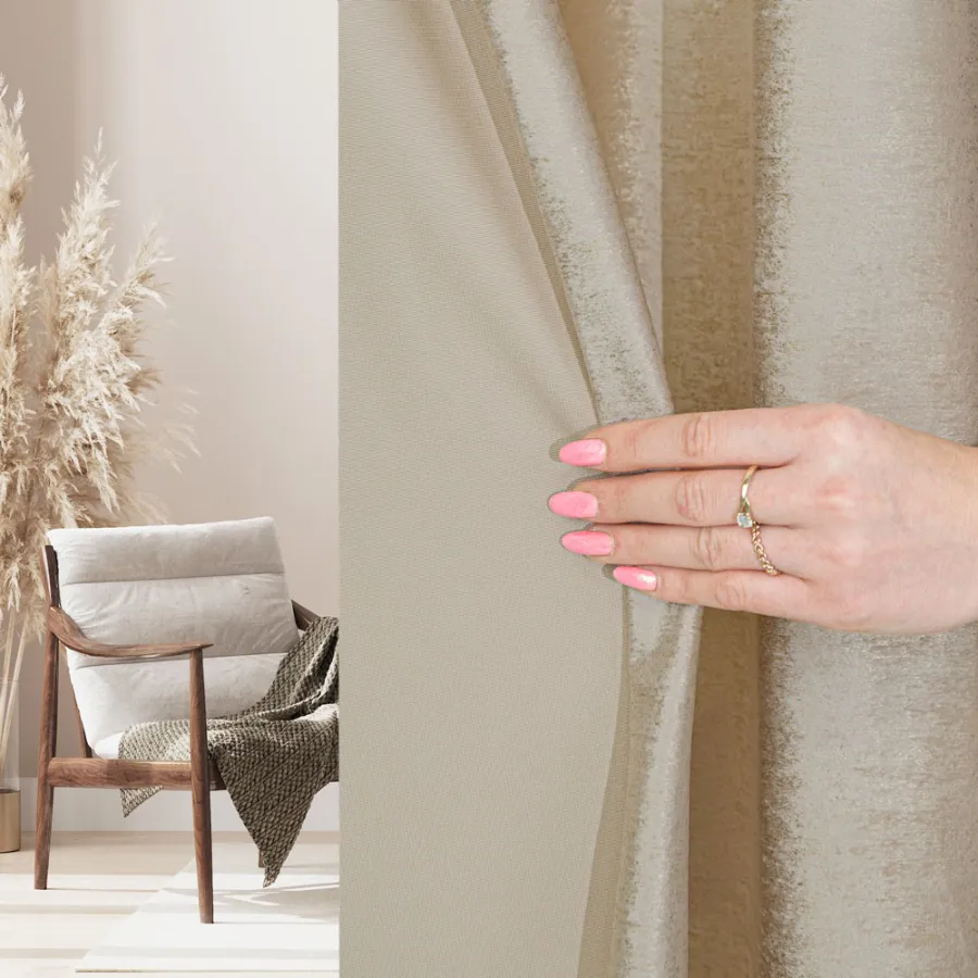 Zasłona gotowa na przelotkach ELEONORA