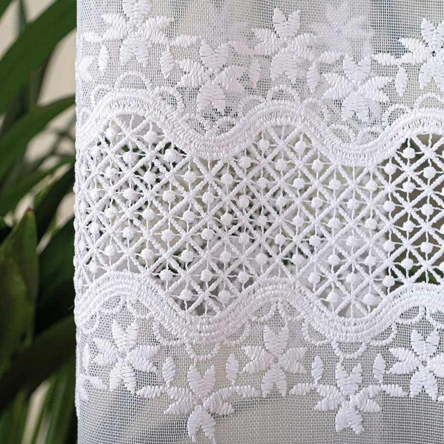 Firanka haftowana z aplikacją 006262