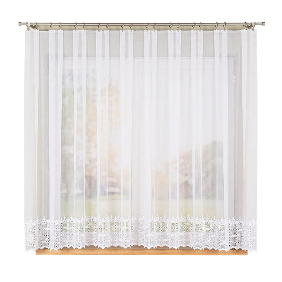 Firanka haftowana z aplikacją 006260