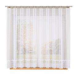 Firanka haftowana z aplikacją 006260 Firanka haftowana z aplikacją 006260