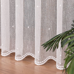 Firanka haftowana ze wzorem po całości 242900