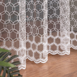 Firanka haftowana tiulowa 108183